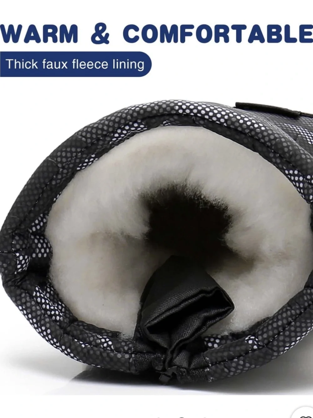 3/$30 Apakowa Kids Boys Cold Weather Snow Boots (Toddler/Little Kid)